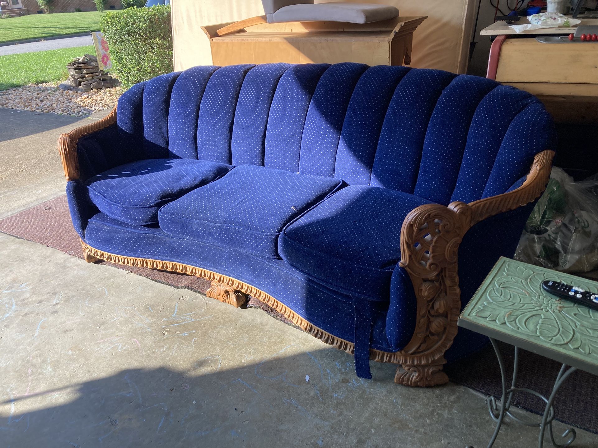 Elegant Couch, Fine Wood Working.