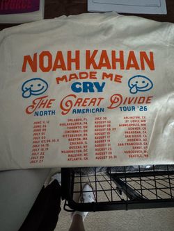 Noah Kahan 2026 Tour Shirt