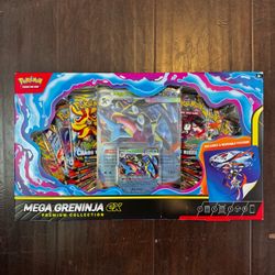 Mega Greninja Ex Premium Collection Chaos Rising