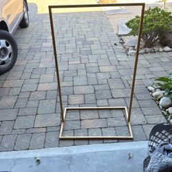 Gold Stand For A Sign 
