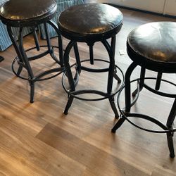 Bar Stools Adjustable (3)