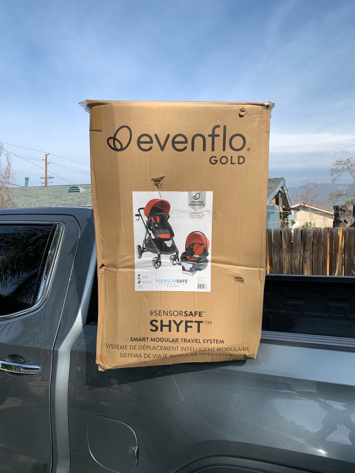 Evenflo gold Shyft stroller