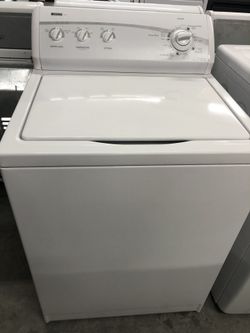 Super Capacity Kenmore Washer