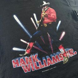 Vintage Hank Williams tour shirt