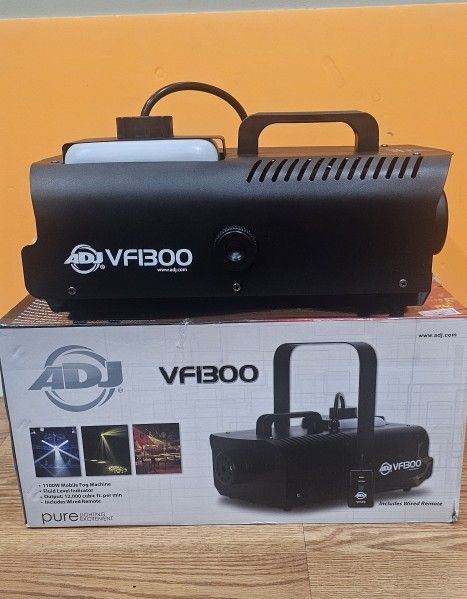ADJ VF1300 Mobile 1300w Fog Machine (VF1300. VFTR13 timer remote  )
