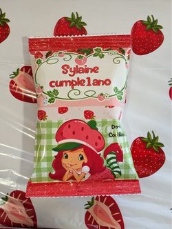 Custom Birthday Chip Bag Wrapper