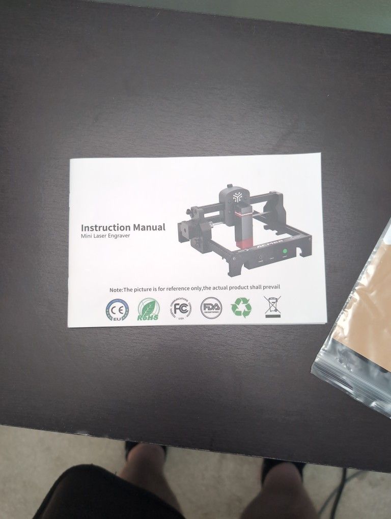 Laser Engraving Device. 