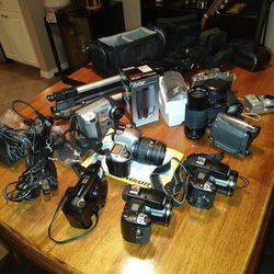 Cameras, Lenses, and Accessories 