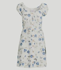 No Boundaries Junior's Corset Peasant Dress