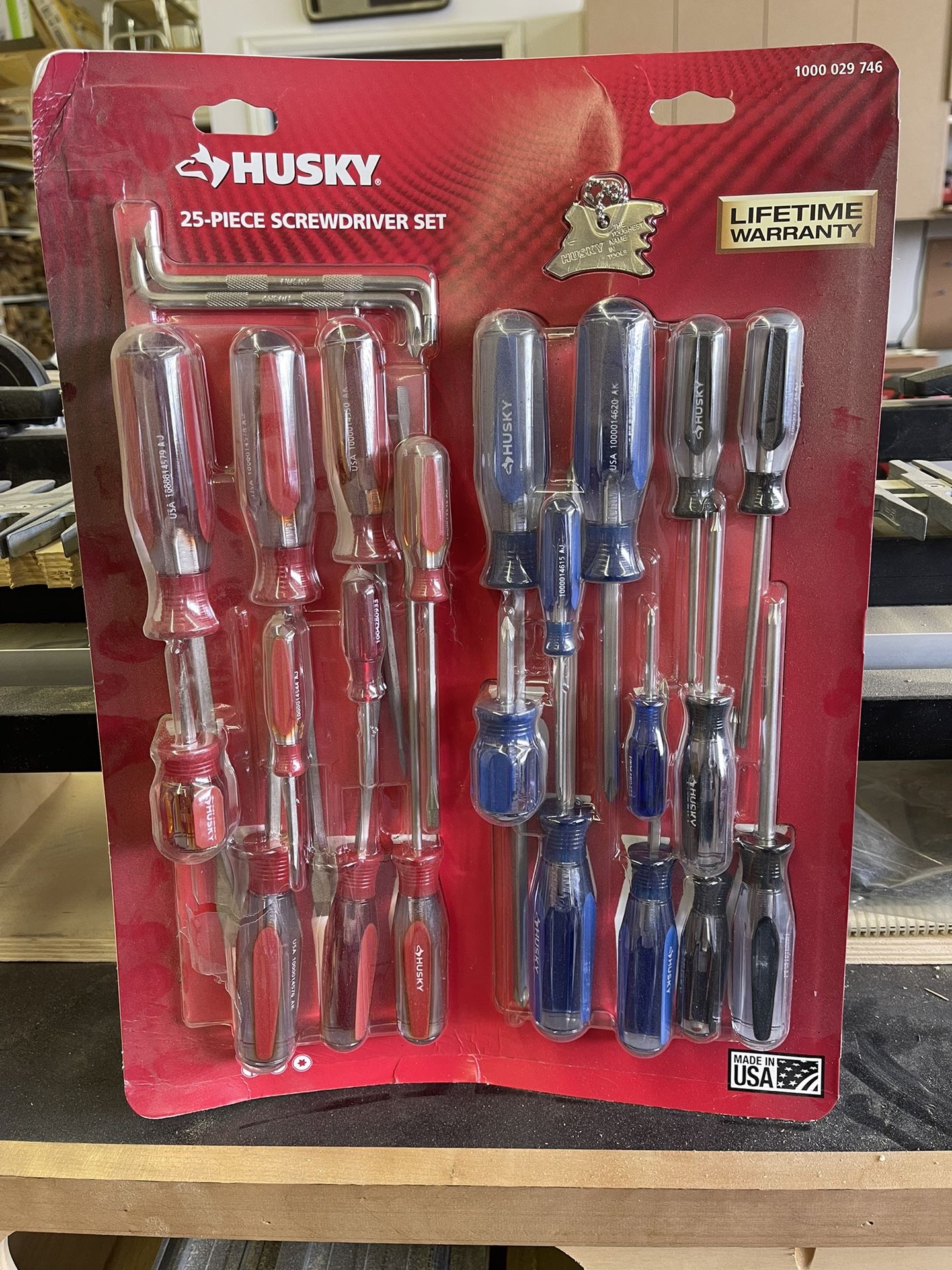 Husky 25 Piece Screwdriver Set