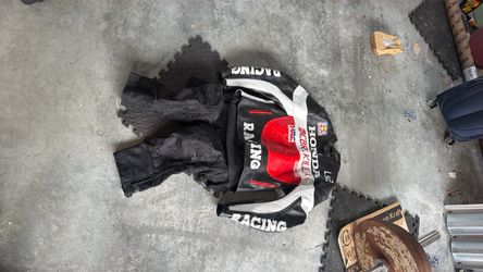 Racing gear/ padded motorcycle gear