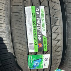 NEW TIRE 225-50-R17 98W XL