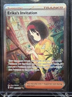 Erika’s invitation 151 SIR Pokemon card