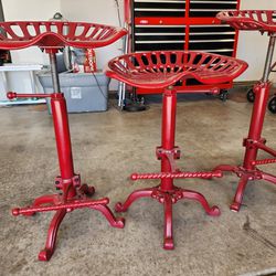 Farm Tractor Stile Iland And Or Bar Stools