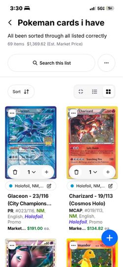 Pokémon cards bulk or individual