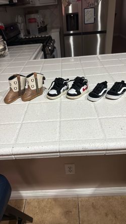 Baby boy shoes Nike , vans and boots