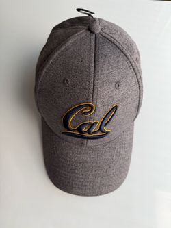 Fan Favorite California Golden Bears Gray One Size Cap Officially Licensed
