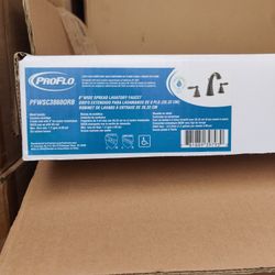 8" wide sink faucet proflo