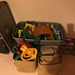 Huge Lot Of Geo Trax Trains