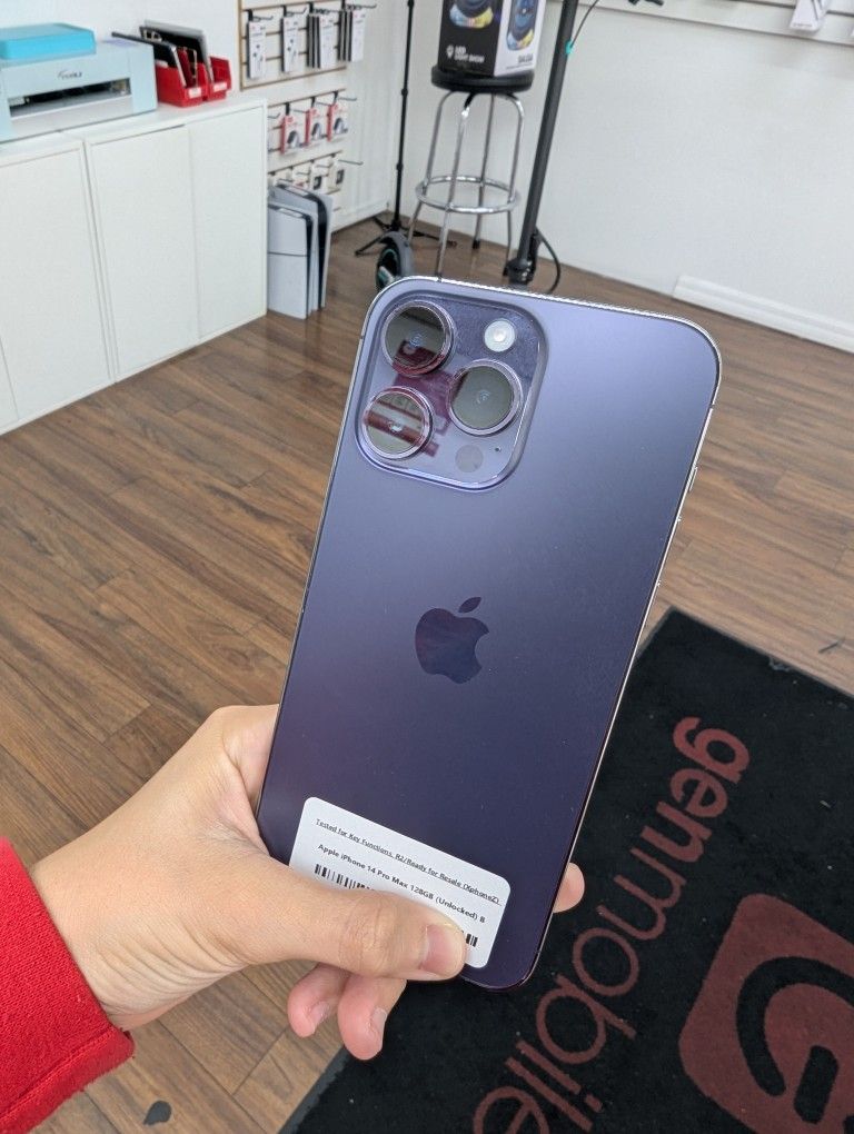 iPhone 14 Pro Max Unlocked 128gb $99 Down