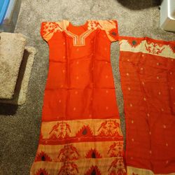 Tunic/Salwar Kameez + Scarf