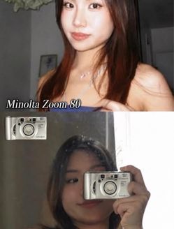 Minolta Zoom 80 35mm Film Camera