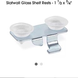 Uline Slatwall Glass Shelves And Rests