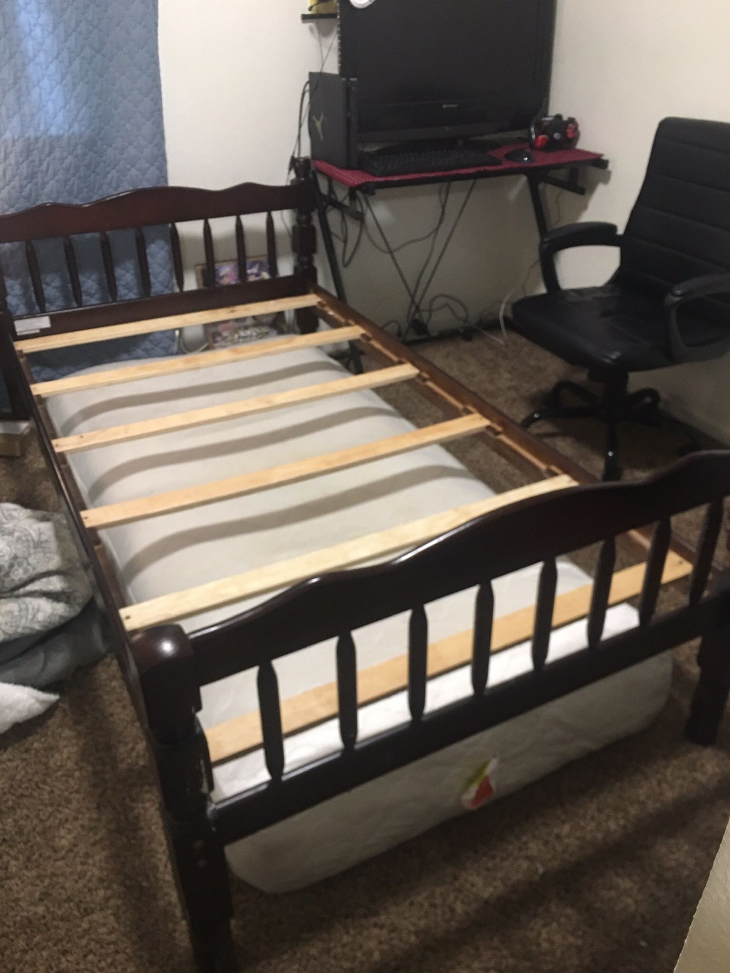 Twin bed frame