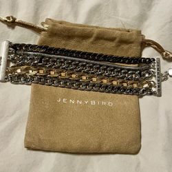 Brand New Jenny Bird Multi Metal Bracelet 