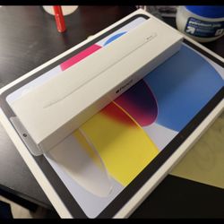 iPad 10th Gen With Apple Pencil