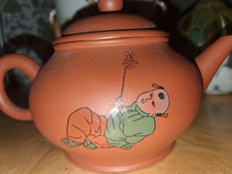 Japanese tea pot no cracks perfect condition