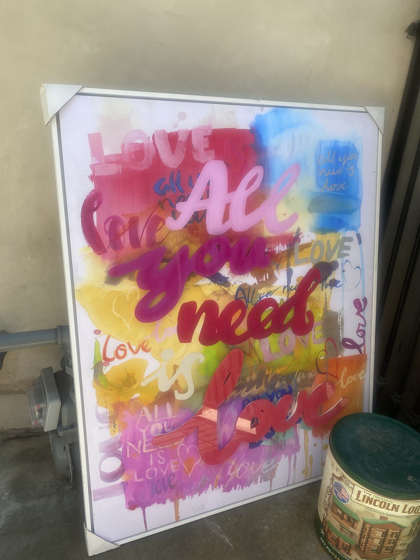 Love Is In The Air Custom Art 50 x 40