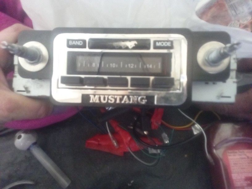 1965-66 Mustang Car Radio