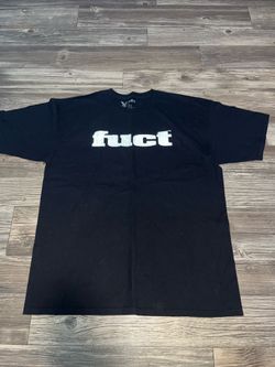 Fuct Reflective Black T Shirt Retro Vintage XL