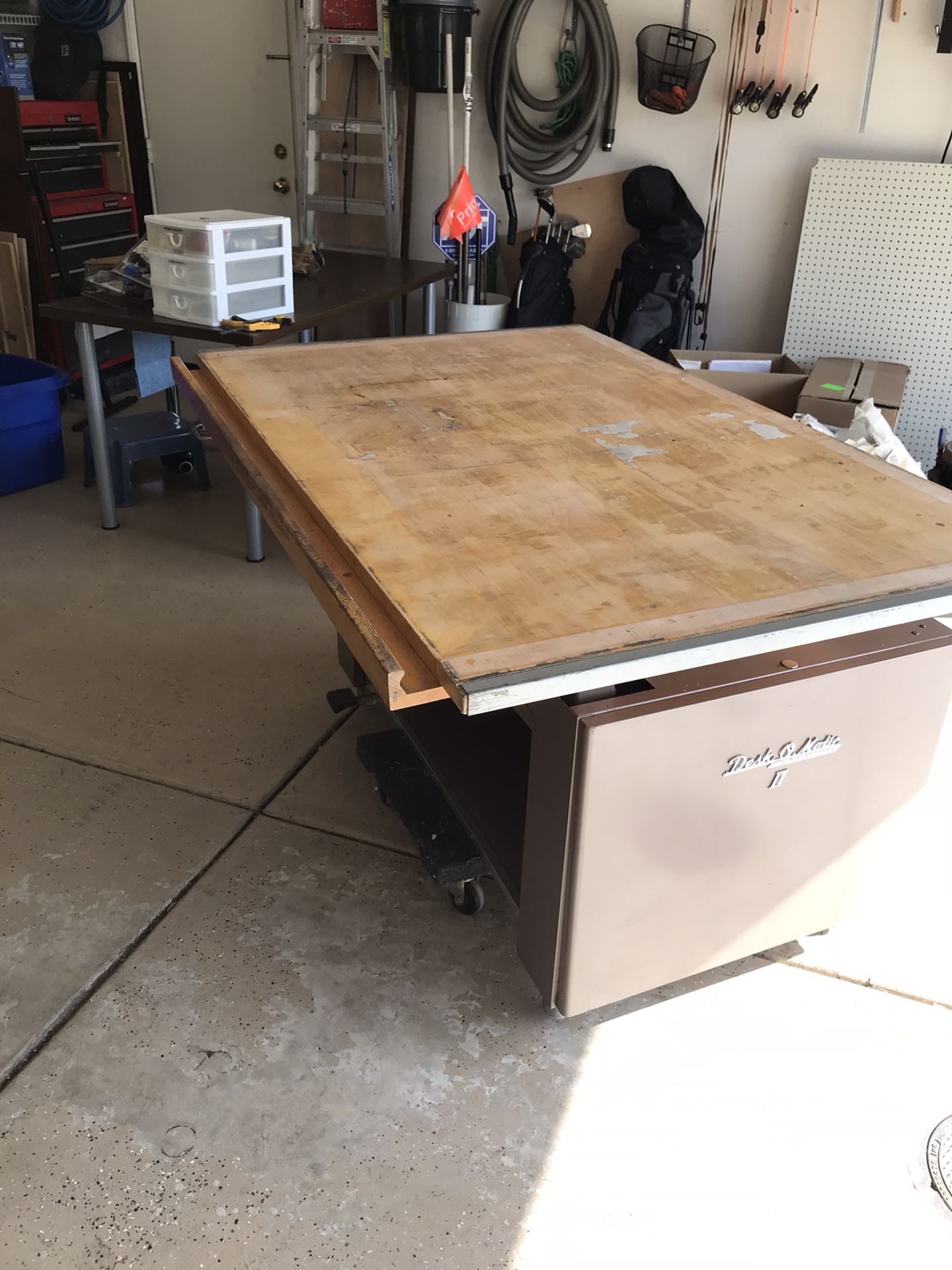 5’x3’ Drafting Table by Mayline “Desk-O-Matic II”