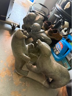 Stone statues