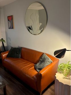 Small Leather Couch