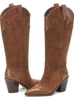 🤎 Brand New Coziwaiy Western Boots - Never Worn! 🤎