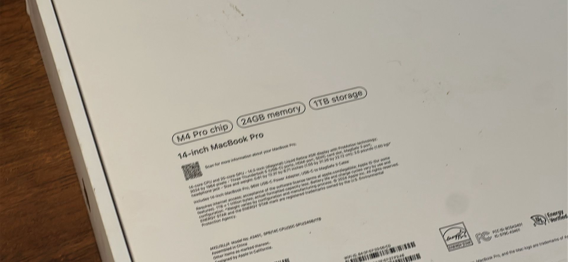 M4 PRO MacBook PRO - SEALED NEW - see box photos of green tab tear lines