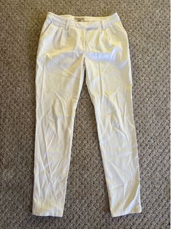 Burberry Brit Authentic Women’s Cream Straight-Leg Trousers, ITA Size 40