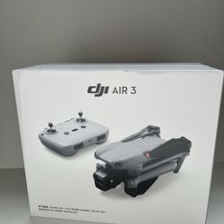 DJI Air 3 Fly More Combo Camera Drone with RC 2 Remote New