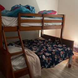 Bunk Bed, With Mattress 