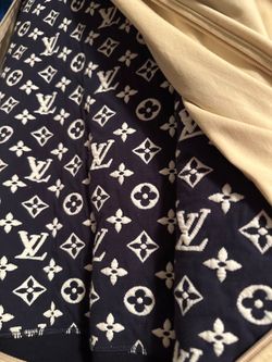 Louis Vuitton Monogram Knit Blanket or Scarf