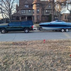 20” Four Winn’s Boat & Four Winn Trailer V8 Eng.  $1,800  Possible Trade In Cash