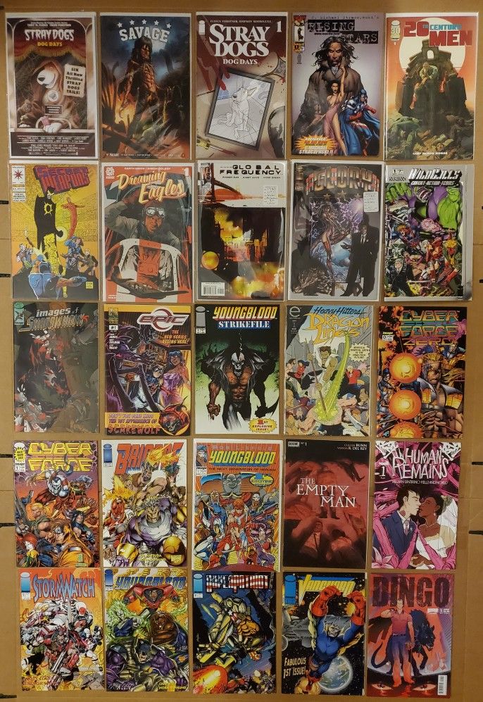 50 Big All #0 Or #1 Independent Comic Book Mixed Bundle Of Comics Lot # 21