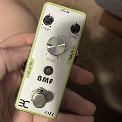 ENO Fuzz BMF Green Russian Muff Clone Guitar Bass Effects Pedal