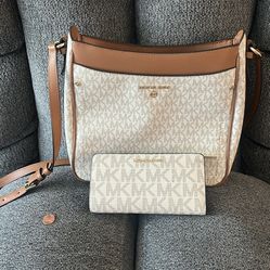 Crossbody Purse And Matching Wallet 