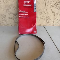Milwaukee 32-7/8 in. 18 TPI Compact Bi-Metal Band Saw Blade (3-Pack) For M18 FUEL Compact Bandsaw