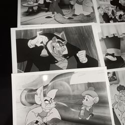 1986 (set) Disney Great Mouse Detective Photos/cards (12)