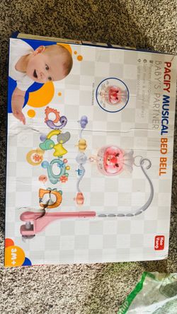 PACIFY Musical Baby Bed Bell Mobile with Projection and Remote
